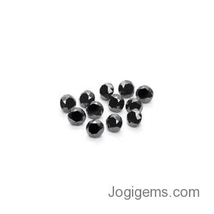 AAA quality black moissanite diamond beads /108.17 ct loose diamond beads  /best