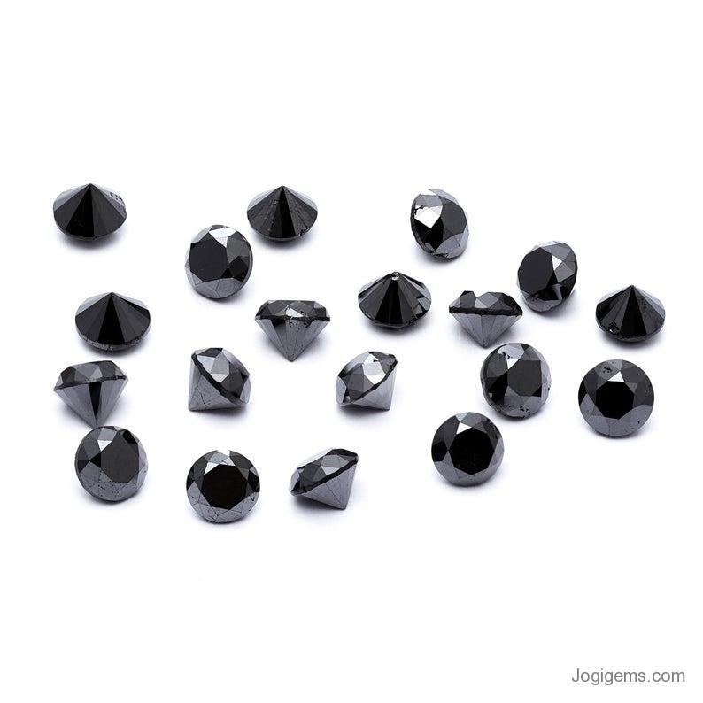 Natural black diamond on sale price