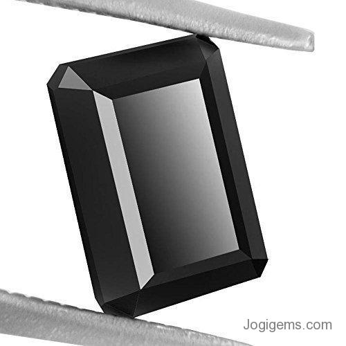 radiant shape black diamond