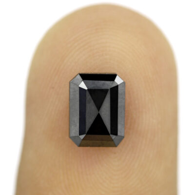 black diamond emerald shape