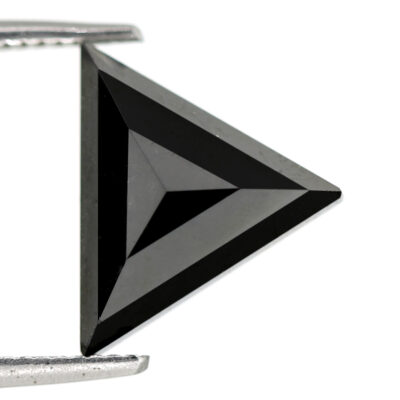 triangle cut black diamond