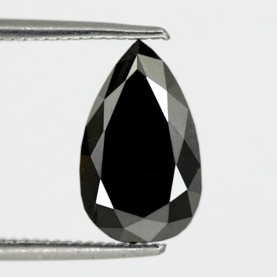 Pear Shape Black Diamond