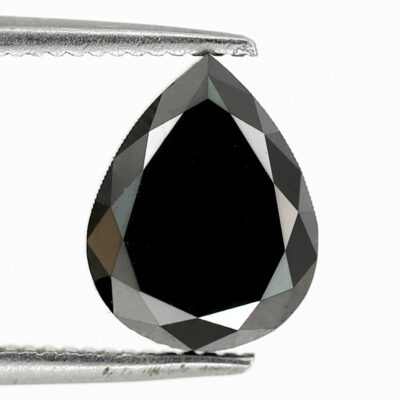 Pear black diamond