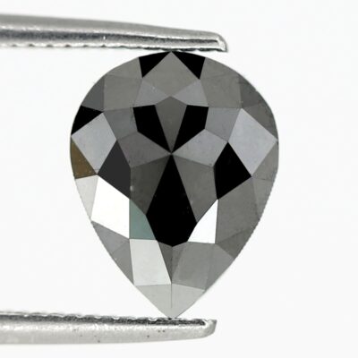 Pear black diamond