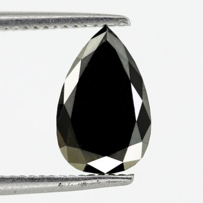 tear drop black diamond