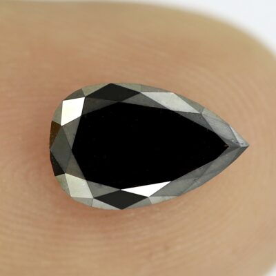 tear drop black diamond