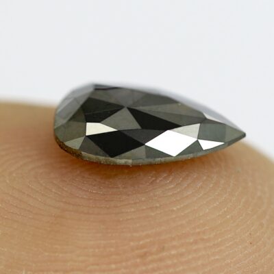 tear drop black diamond