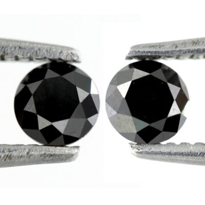 Pair black diamonds 