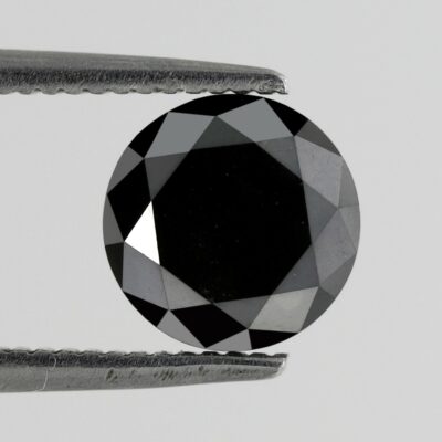 brilliant cut black diamond