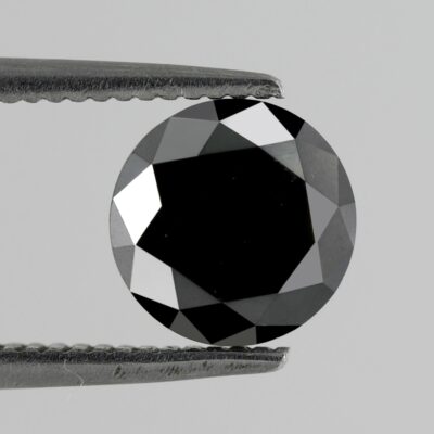 brilliant cut black diamond