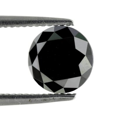 brilliant cut black diamond