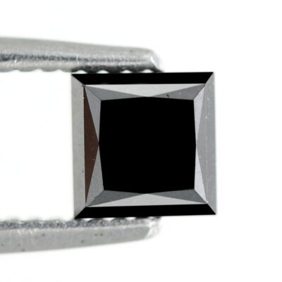 Black diamond princess cut