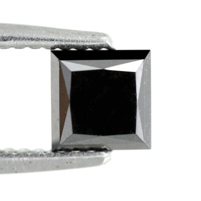 Black diamond princess cut