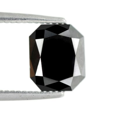 rectangle cut black diamond