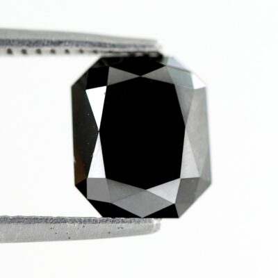 rectangle cut black diamond