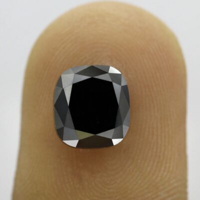 Black Diamond Cushion Cut