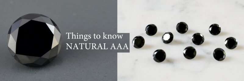 Things to know natural AAA black diamonds