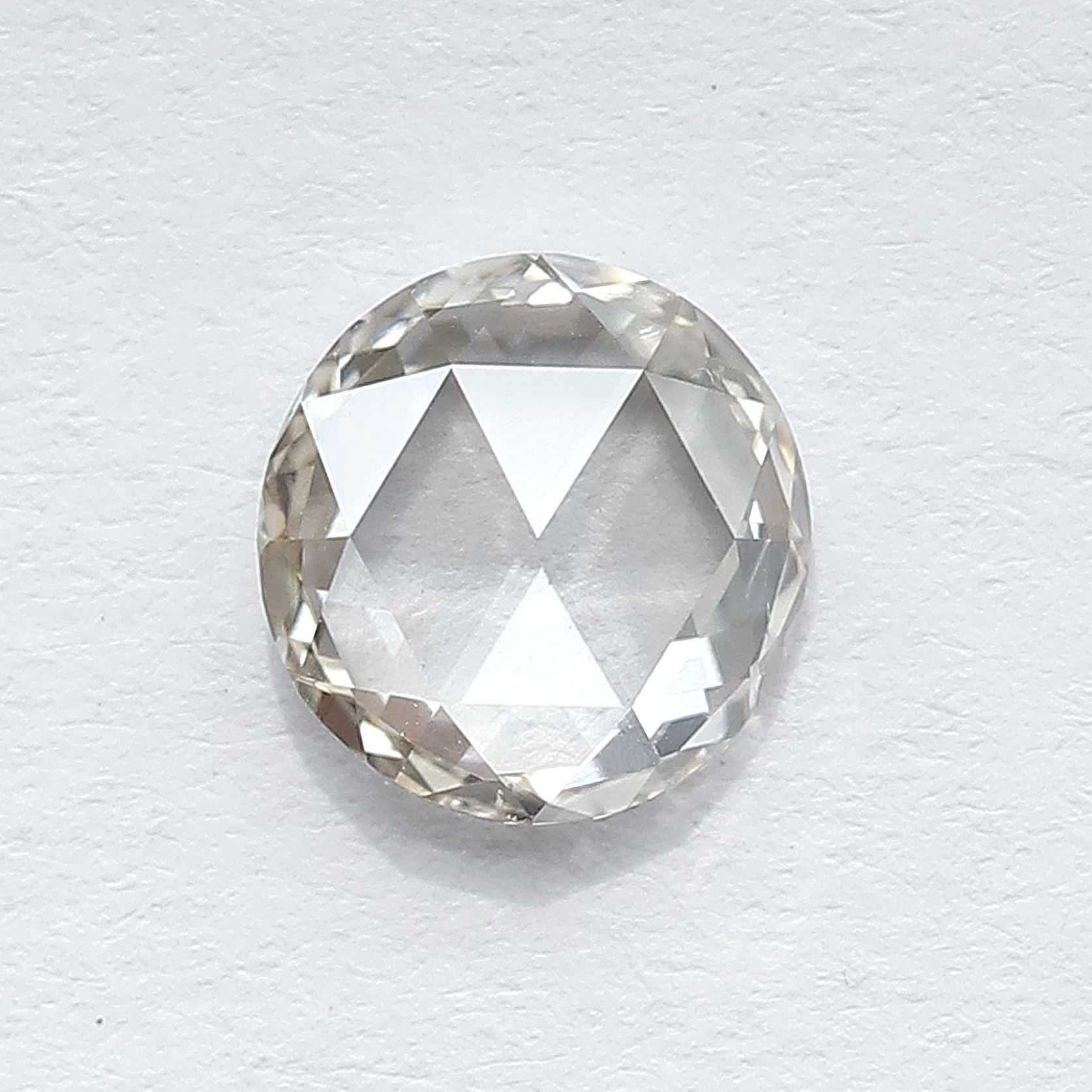 1 carat J-K color Rose cut diamond
