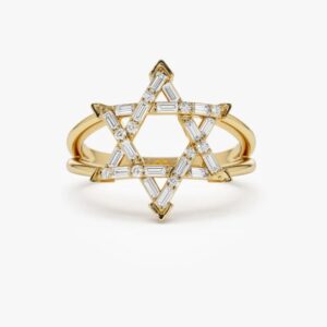 star of david ring